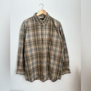 Redhead Plaid Cotton Flannel - Tall Large